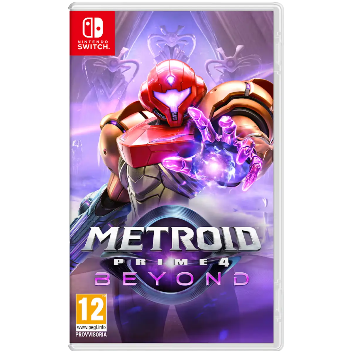 Metroid Prime 4 Beyond Nintendo Switch Cover Ufficiale Italiana
