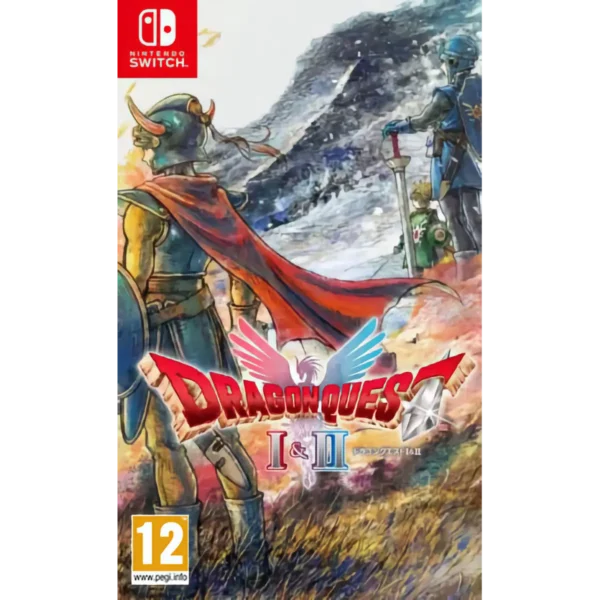 Dragon Quest 1&2 HD-2D Remake Nintendo Switch Cover