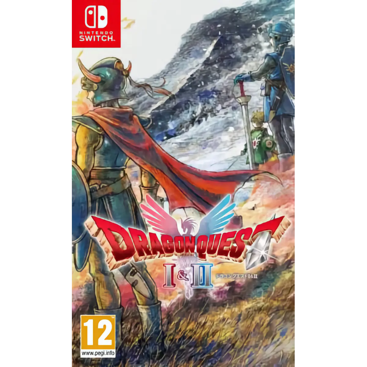 Dragon Quest 1&2 HD-2D Remake Nintendo Switch Cover