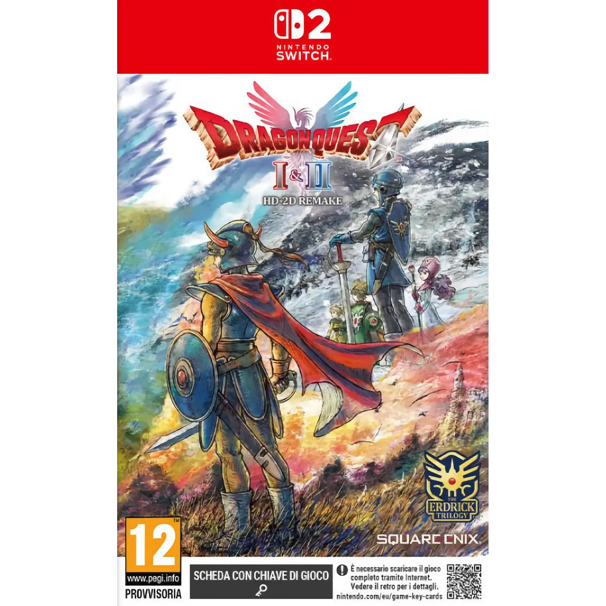 Dragon Quest 1&2 HD-2D Remake Nintendo Switch 2
