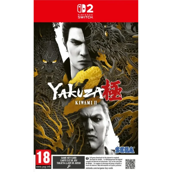 Yakuza Kiwami 2 Switch 2 Copertina