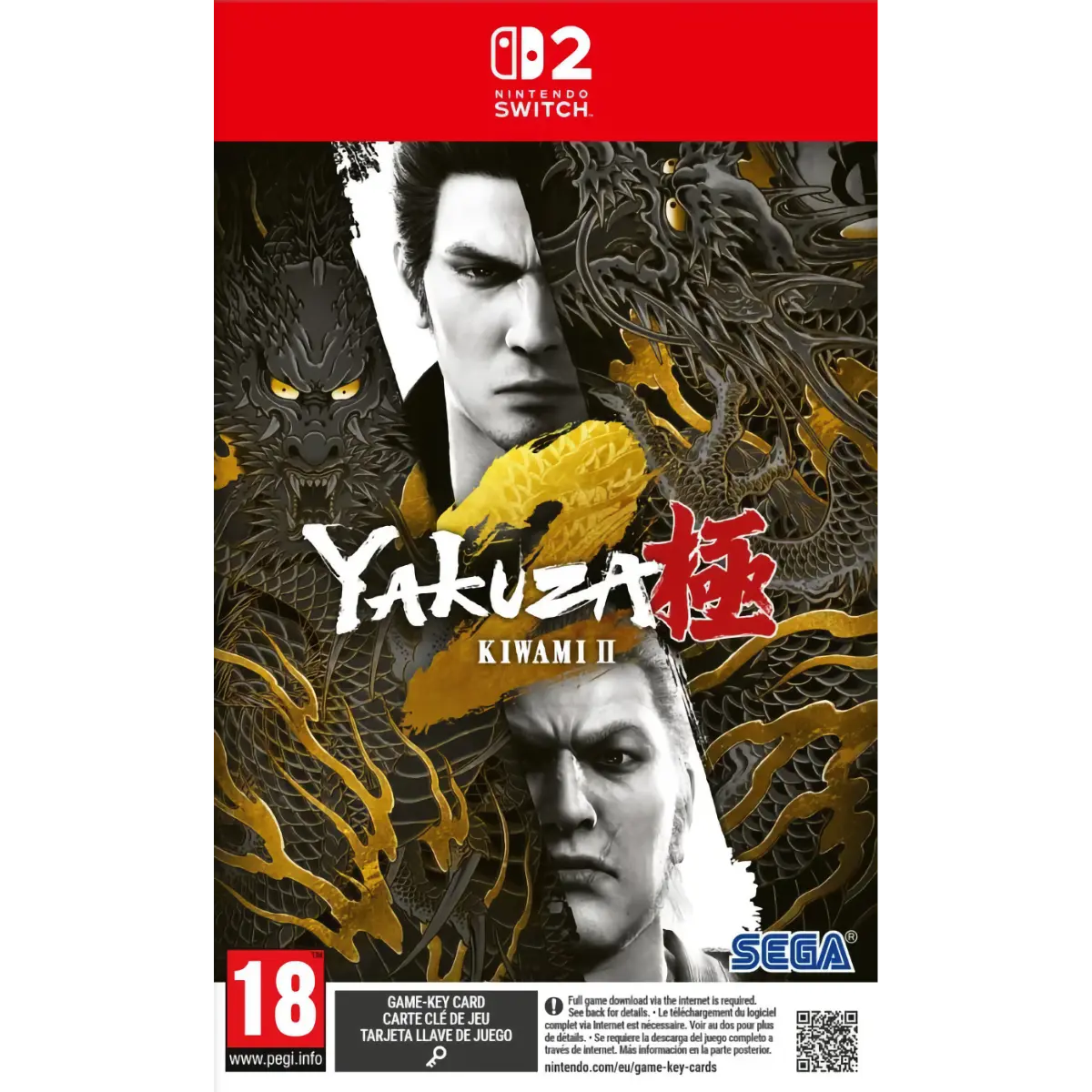 Yakuza Kiwami 2 Switch 2 Copertina