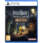 Copertina Little Nightmares Enhanced Edition Complete Edition con Six, Mono, ambientazione oscura horror puzzle platform PS5
