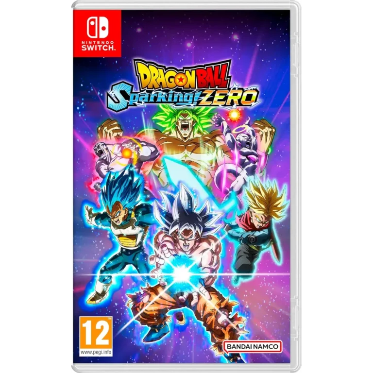 Dragon Ball Sparking Zero Switch - Packshot del gioco per Nintendo Switch con oltre 200 personaggi