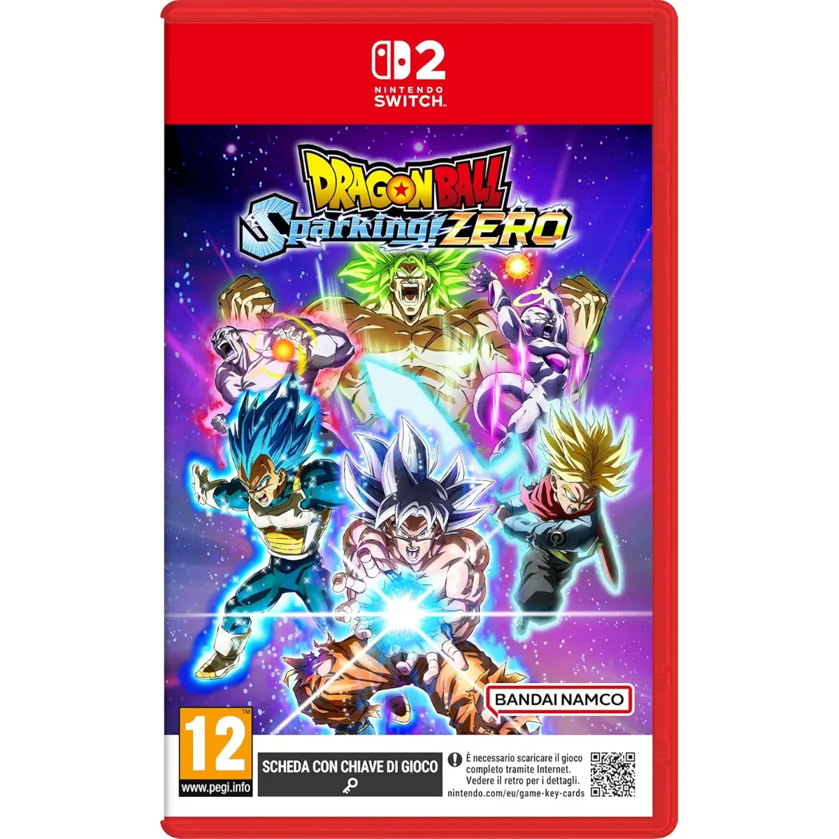 Dragon Ball Sparking Zero Switch 2 GKEY Packshot