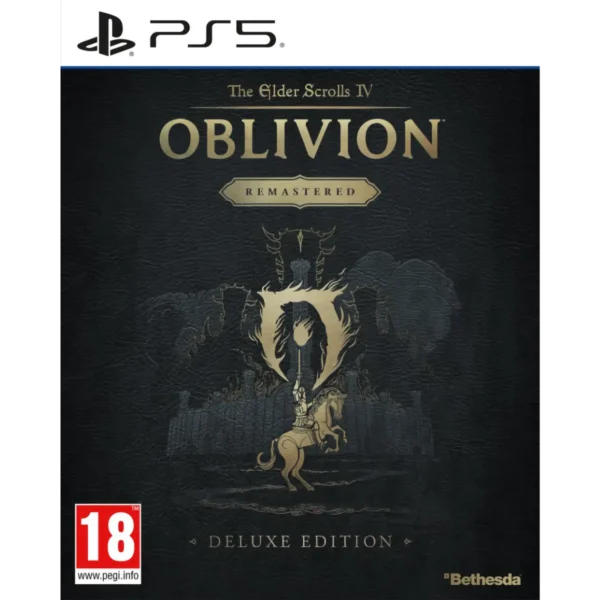 The Elder Scrolls IV Oblivion Remastered Deluxe copertina PS5