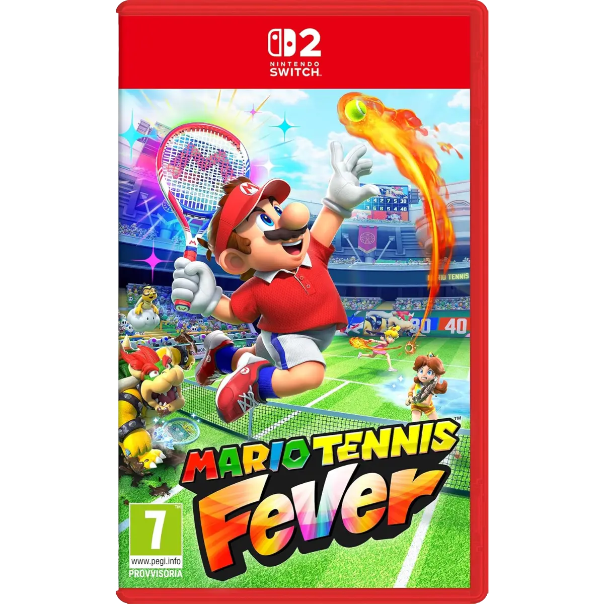 Mario Tennis Fever Cover