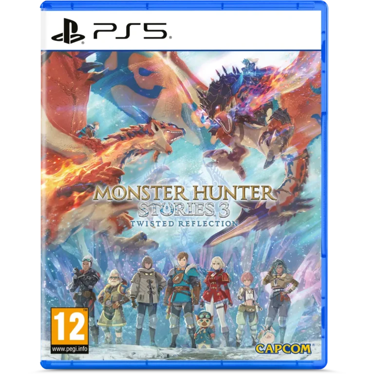 Monster Hunter Stories 3 Twisted Reflection PS5 RPG Capcom con Rathalos e Monstie