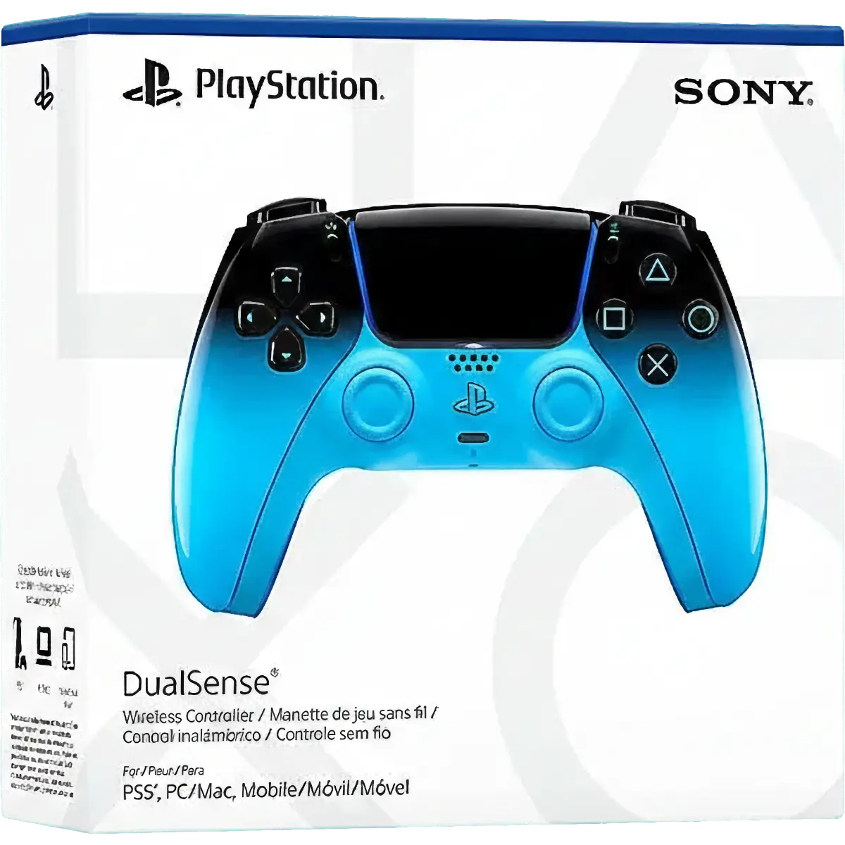 Sony PS5 Controller Wireless DualSense Hyperpop Rhythm Blue Packshot