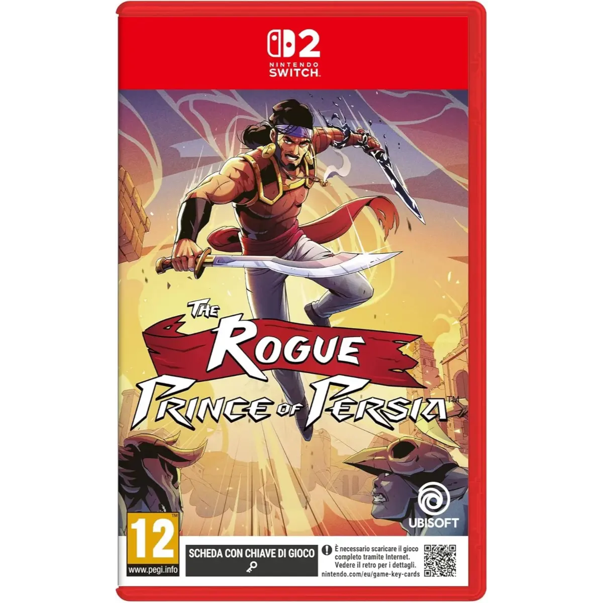 The Rogue Prince of Persia Cover Switch 2