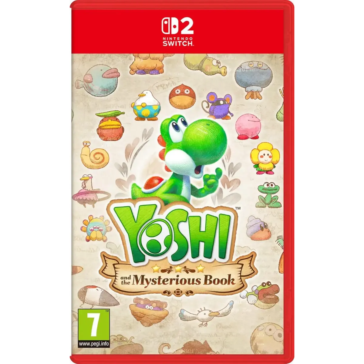 Yoshi and the Mysterious Book Copertina