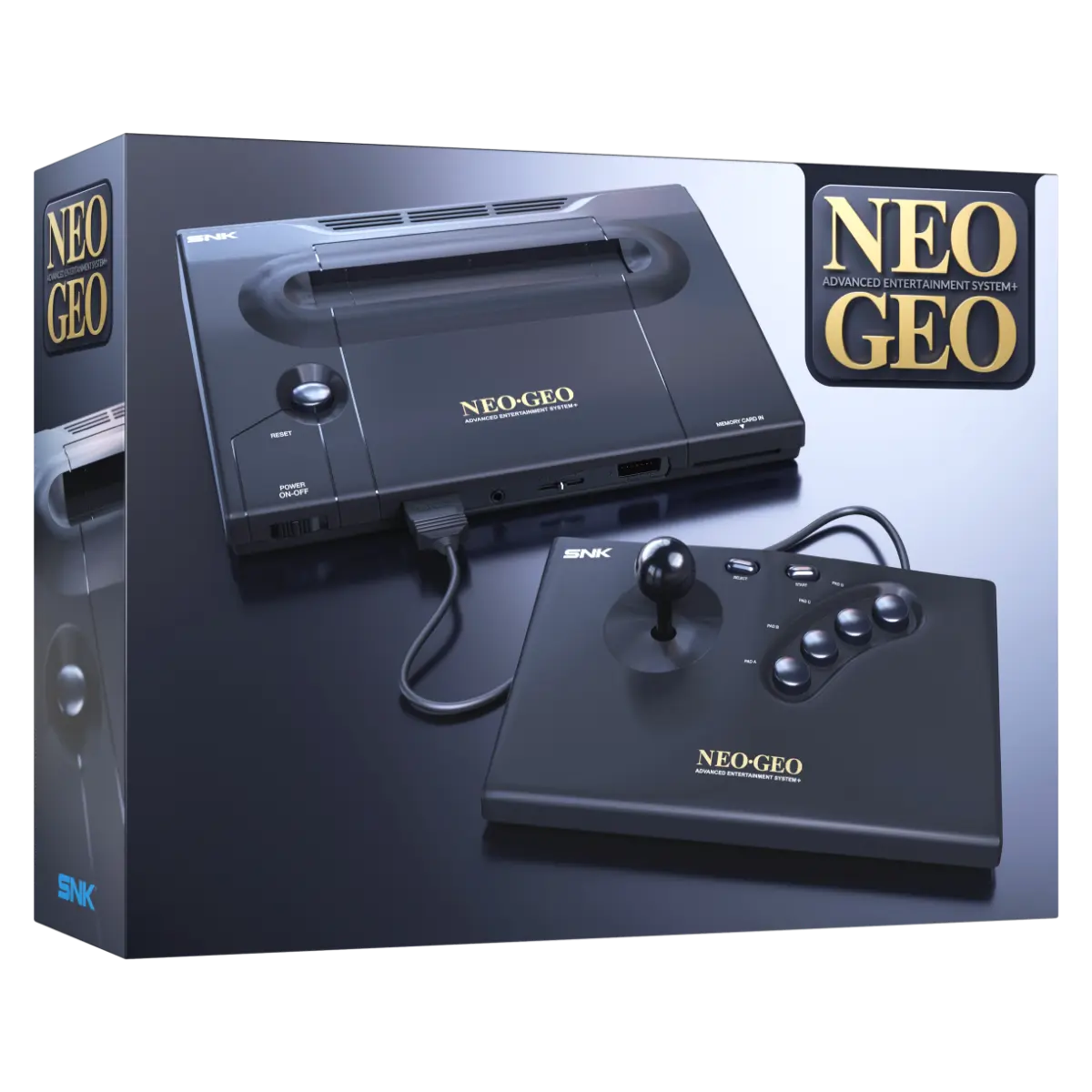 Neo Geo AES+ Packshot Ufficiale