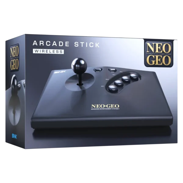 Neo Geo AES+ Arcade Stick Wireless Black Packshot