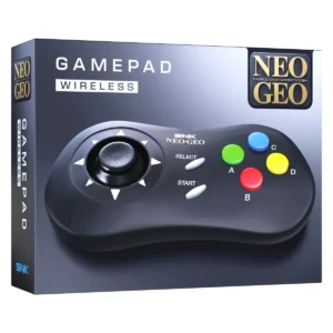 Neo Geo AES+ Game Pad Black Packshot