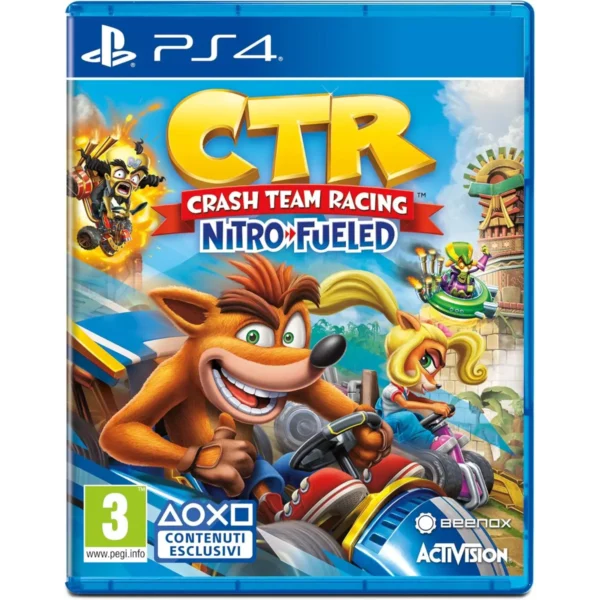 Crash Team Racing: Nitro-Fueled PS4 Cover
