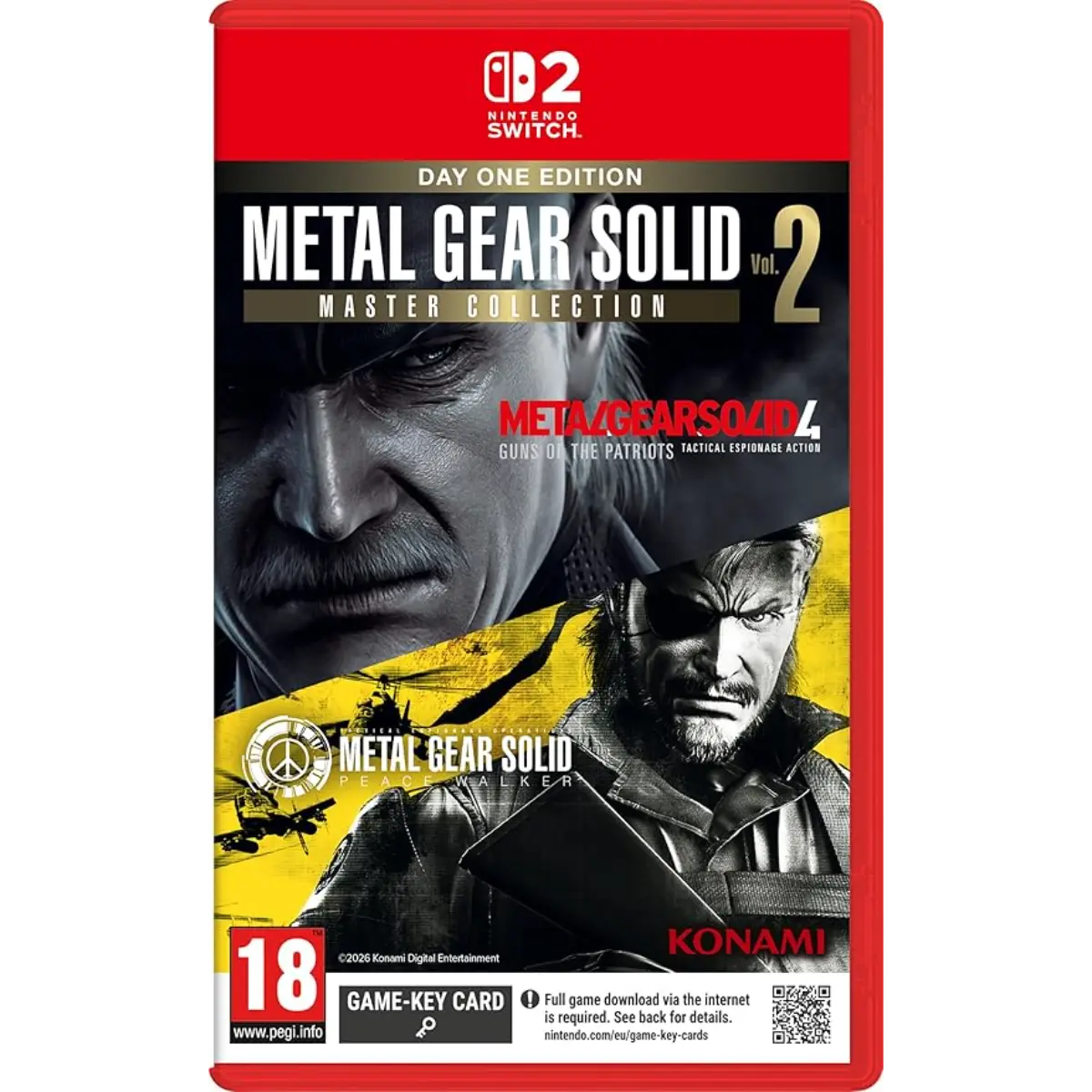 METAL GEAR SOLID MASTER COLLECTION Vol 2 Nintendo Switch 2
