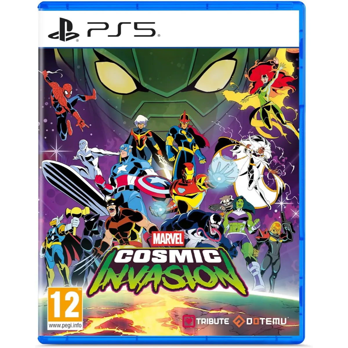 Marvel Cosmic Invasion PS5 Cover Ufficiale