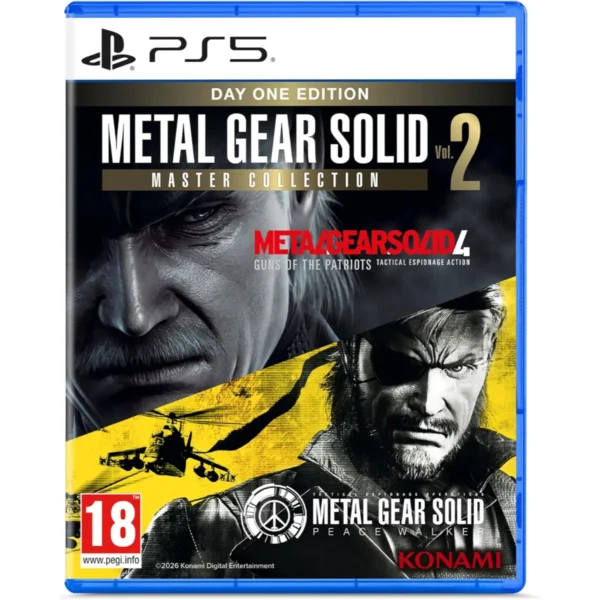 Metal Gear Solid Master Collection Vol 2 PS5 Cover
