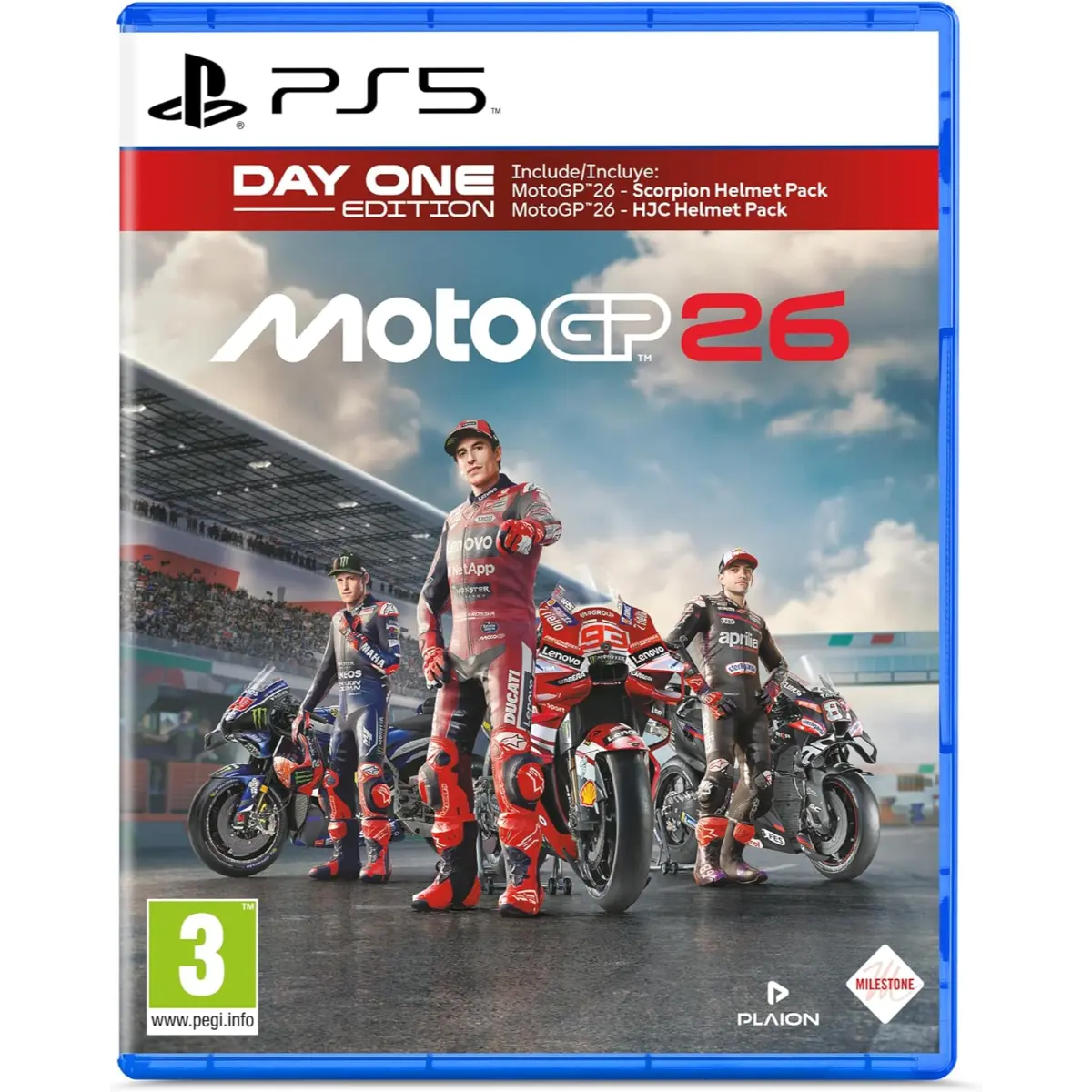 MotoGP 26 PS5 Cover Ita Ufficiale