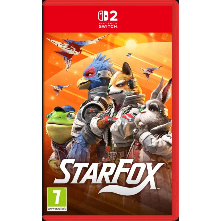 Star Fox Switch 2 nuovo gioco Nintendo con Fox McCloud e Arwing