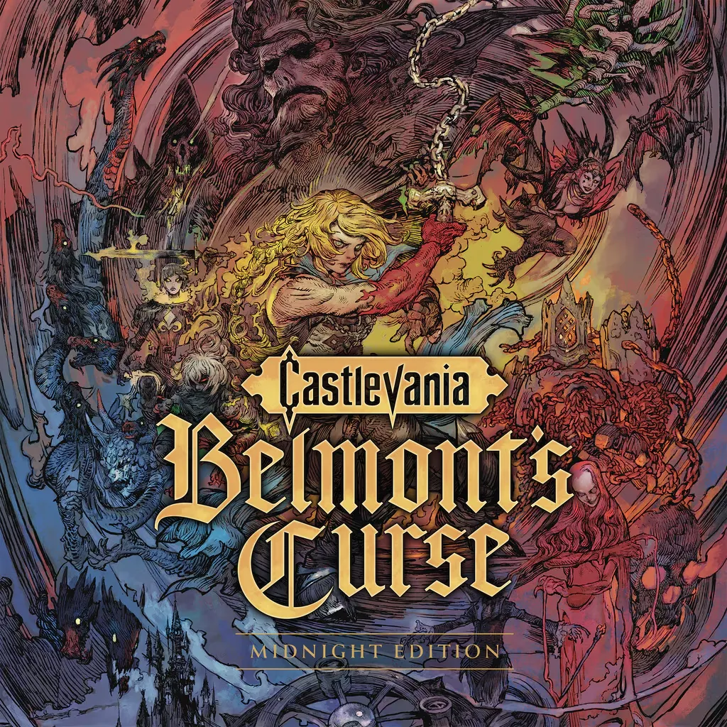 Castlevania Belmont's Curse Midnight Edition - artwork del gioco