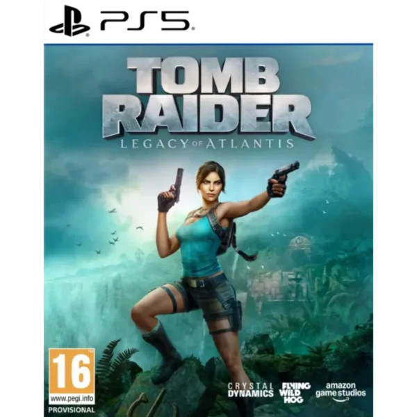 Tomb Raider Legacy of Atlantis Day One Edition PS5 con Lara Croft