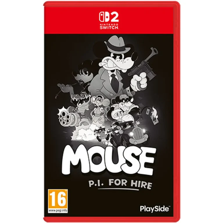 Mouse P.I. For Hire Nintendo Switch 2 FPS noir cartoon anni 30