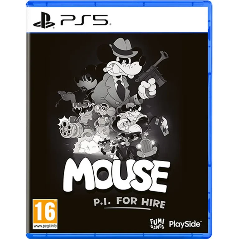 Mouse P.I. For Hire PS5 FPS noir cartoon anni 30