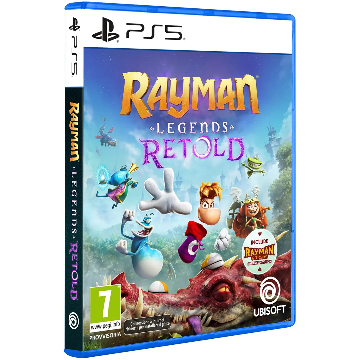 Rayman Legends Retold PS5 platform Ubisoft