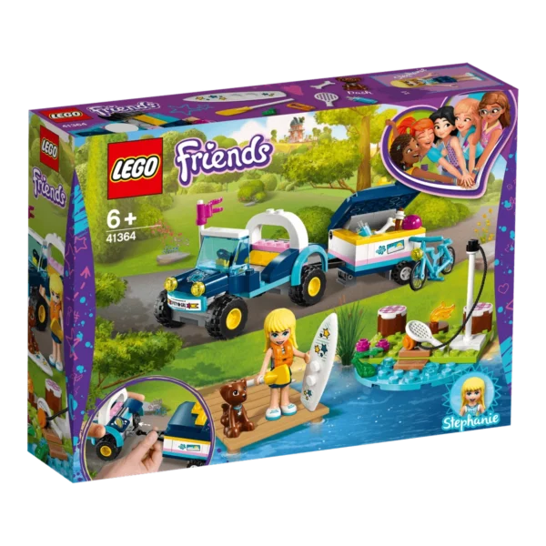 LEGO Il buggy con rimorchio di Stephanie 41364 confezione