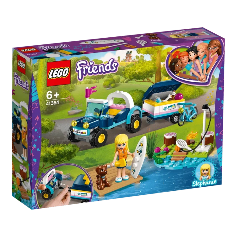 LEGO Il buggy con rimorchio di Stephanie 41364 confezione