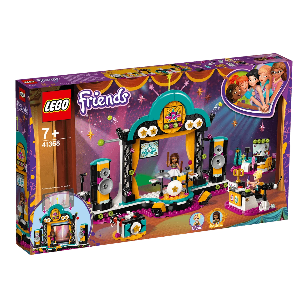 LEGO Il Talent Show di Andrea 41368 confezione