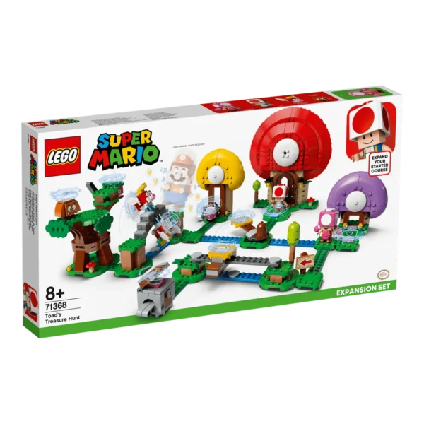 LEGO La caccia al tesoro di Toad - Pack di Espansione 71368 confezione