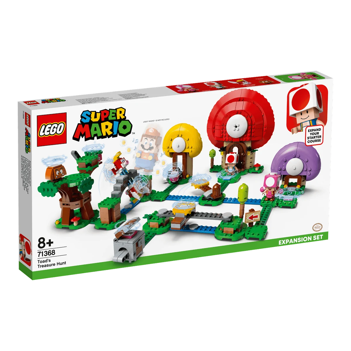 LEGO La caccia al tesoro di Toad - Pack di Espansione 71368 confezione