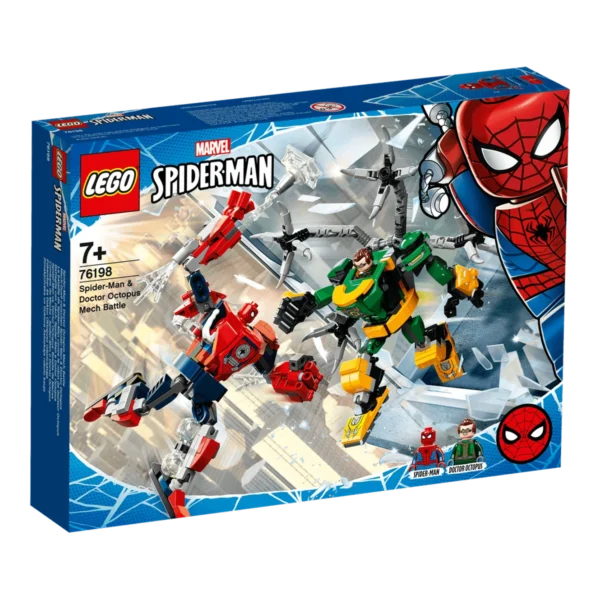 LEGO Battaglia con mech: Spider-Man e Dottor Octopus 76198 confezione