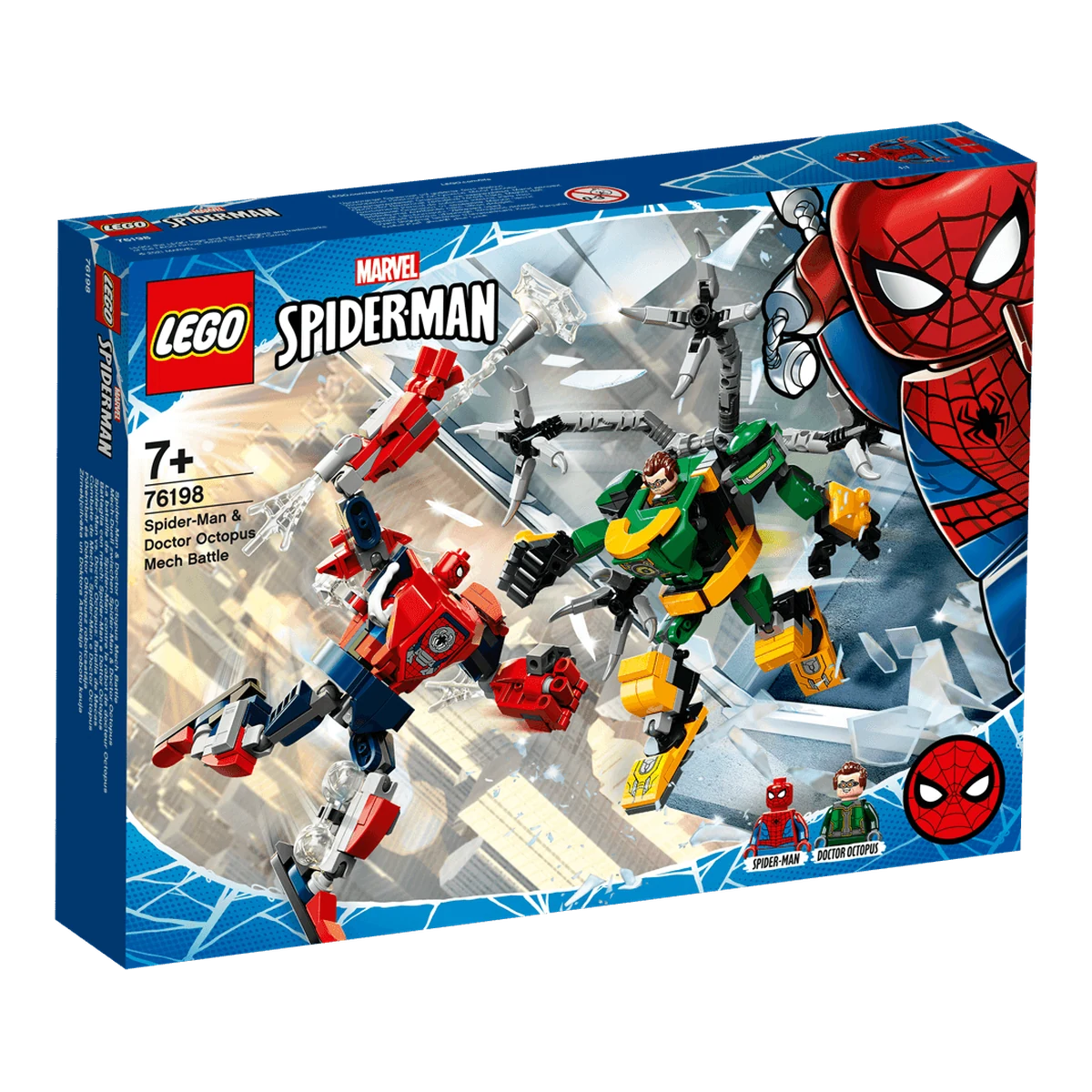 LEGO Battaglia con mech: Spider-Man e Dottor Octopus 76198 confezione