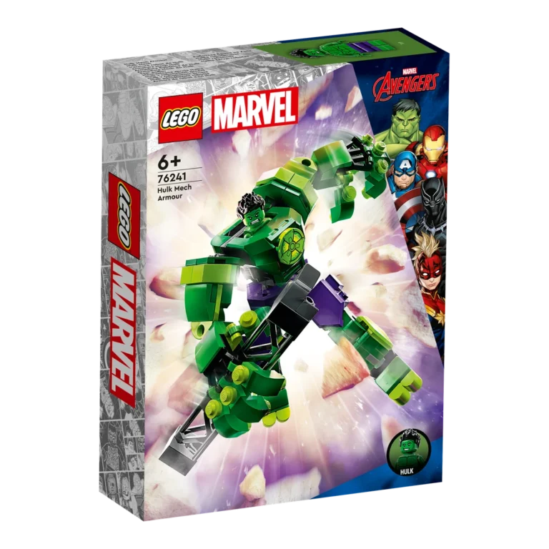 LEGO Armatura Mech Hulk 76241 confezione