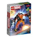 LEGO Armatura Mech Rocket 76243 confezione