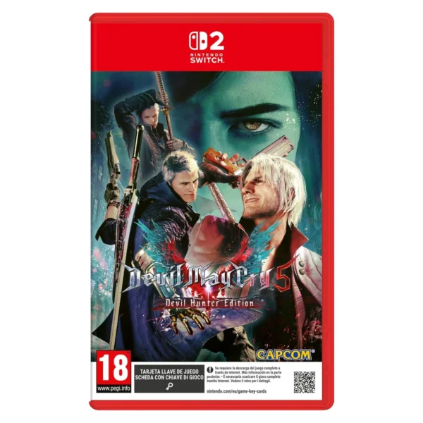 Devil May Cry 5 Devil Hunter Edition Nintendo Switch 2 – packshot GKEY
