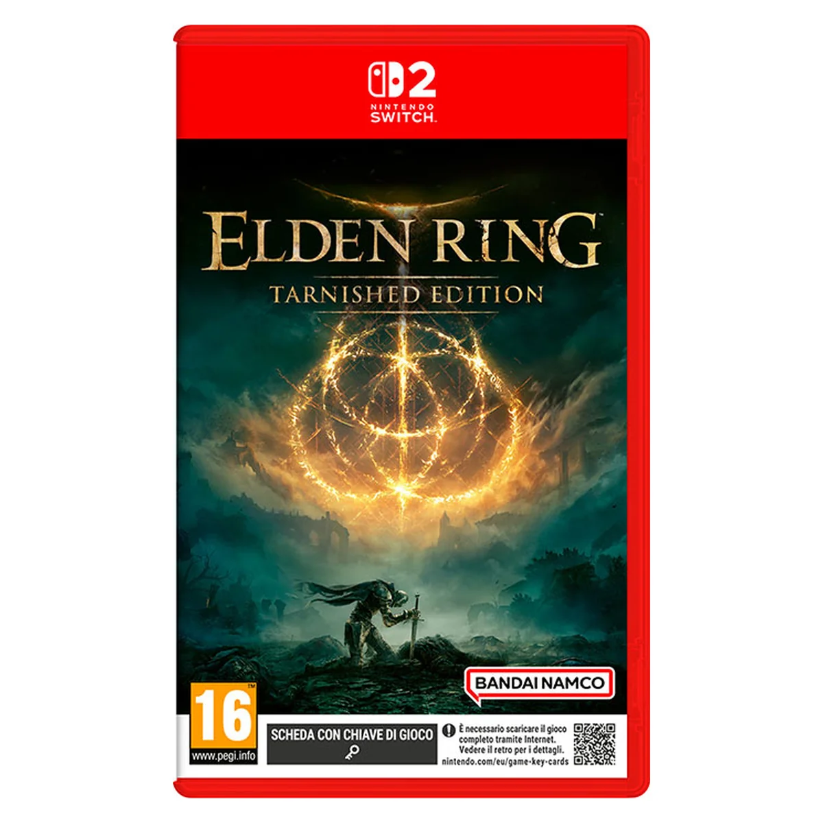 Elden Ring Tarnished Edition Nintendo Switch 2 Game-Key Card