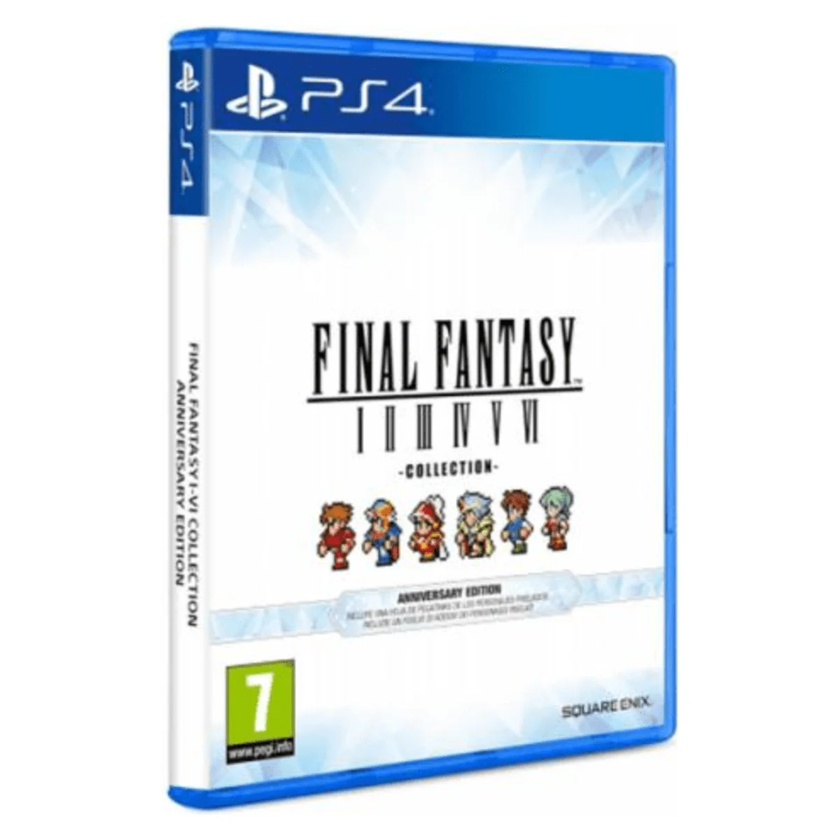 Final Fantasy I-VI Collection Anniversary Edition PS4 packshot