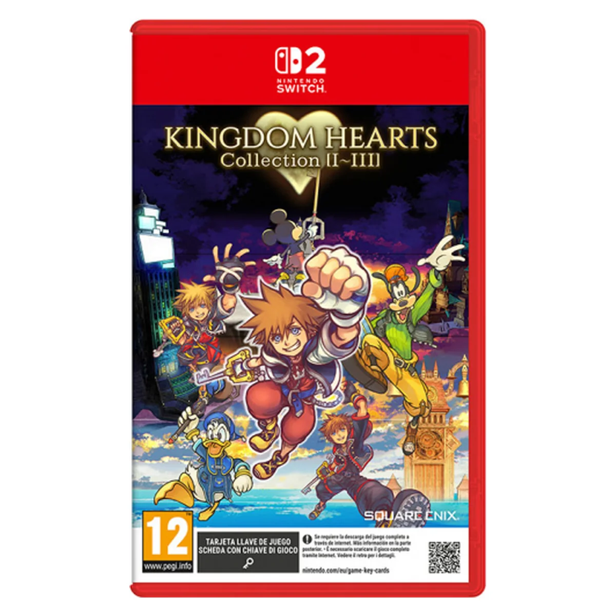 Kingdom Hearts Collection I-III Nintendo Switch 2 – packshot GKEY
