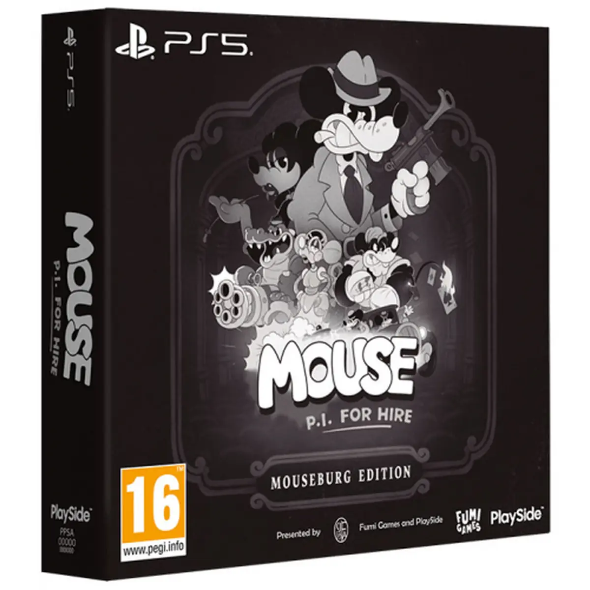 Mouse P.I. For Hire Mouseburg Edition PS5 deluxe fisica