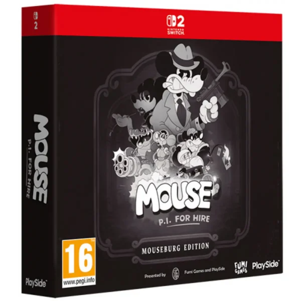 Mouse P.I. For Hire Mouseburg Edition Nintendo Switch 2 deluxe fisica