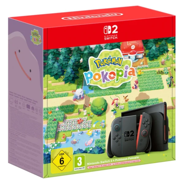 Nintendo Switch 2 Pokémon Pokopia Bundle Packshou ufficiale italian0