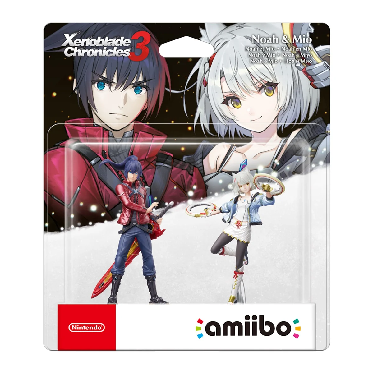 Set amiibo Noah e Mio Xenoblade Chronicles 3 Nintendo