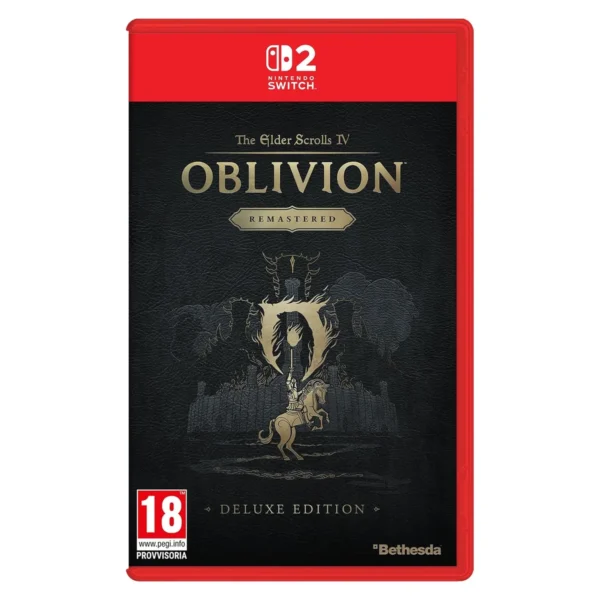 The Elder Scrolls IV Oblivion Remastered Deluxe Nintendo Switch 2 – packshot