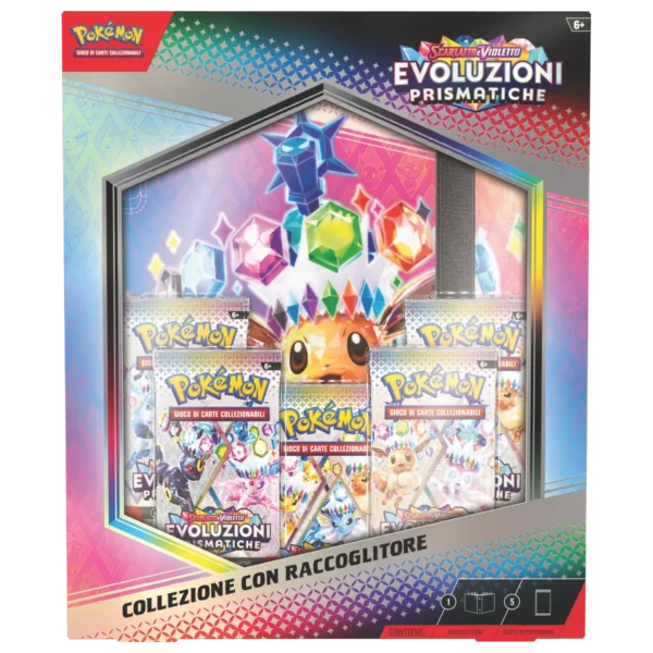 Pokémon Evoluzioni Prismatiche Collezione con Raccoglitore