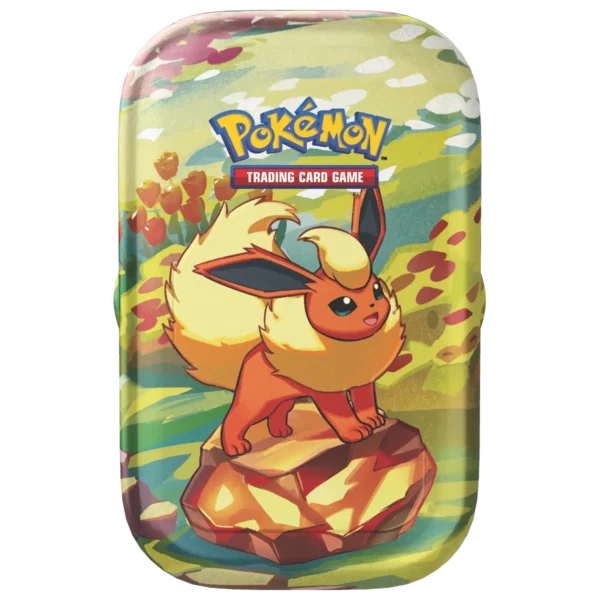 Pokémon Evoluzioni Prismatiche Mini Tin da Collezione Flareon