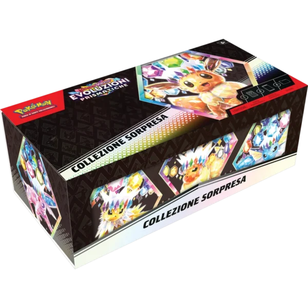 Pokémon Evoluzioni Prismatiche Collezione con Sorpresa